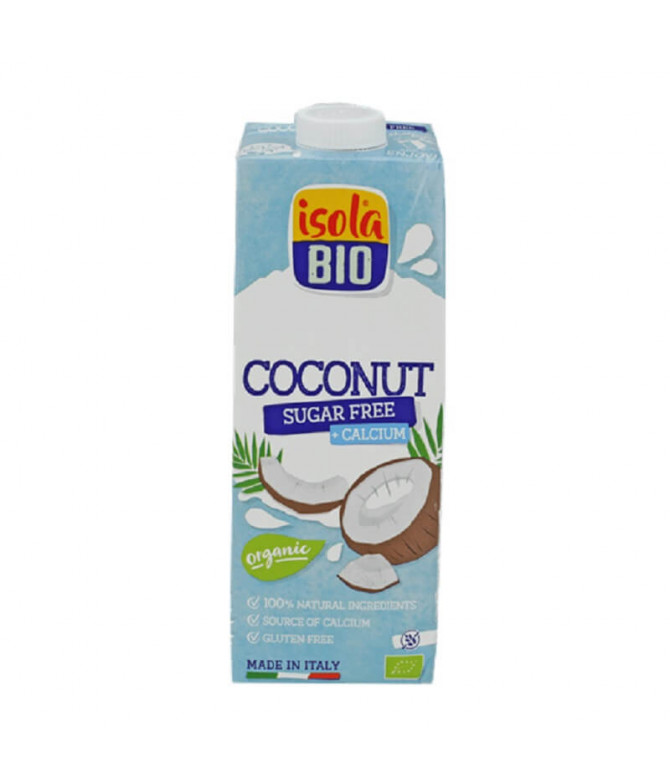 Isola Bio Bebida Côco 0% Açúcar 1L