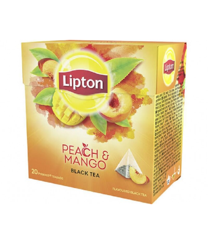 Lipton Té Negro Melocotón Mango 20un T