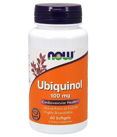 Now Ubiquinol ANTIOXIDANTE 60un