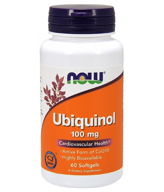 Now Ubiquinol ANTIOXIDANTE 60un T