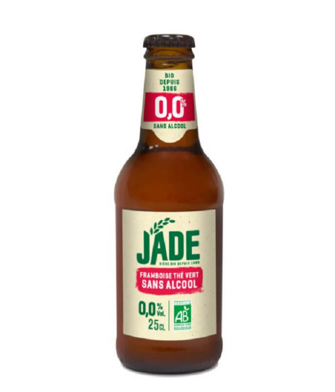 Jade Framboesa Cerveja Sem Álcool BIO 25cl