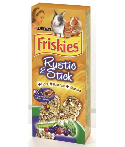 Friskies Rustic Sticks Vitaminas Minerais para Roedores 2un