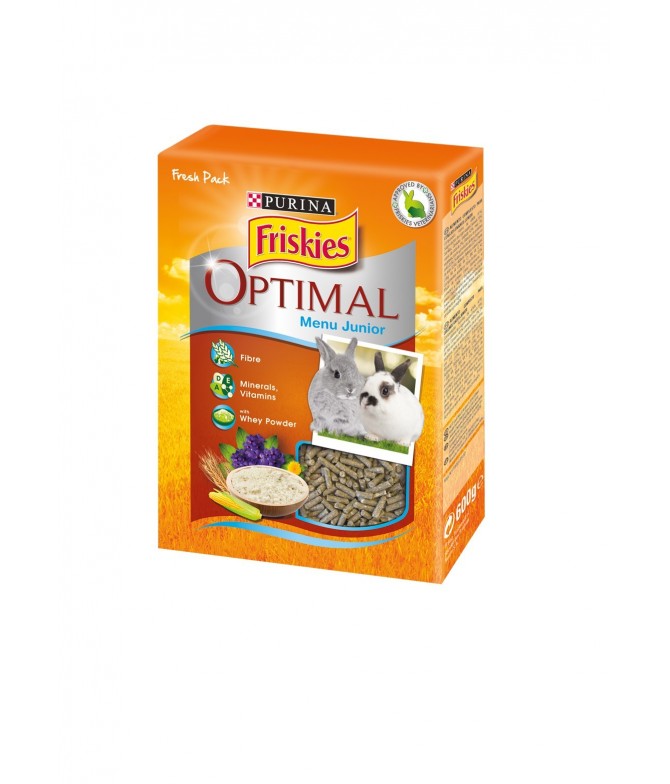 Optimal Menu Júnior para Coelho Anão Granulado Optimal Menu Júnior para Coelho Anão Granulado