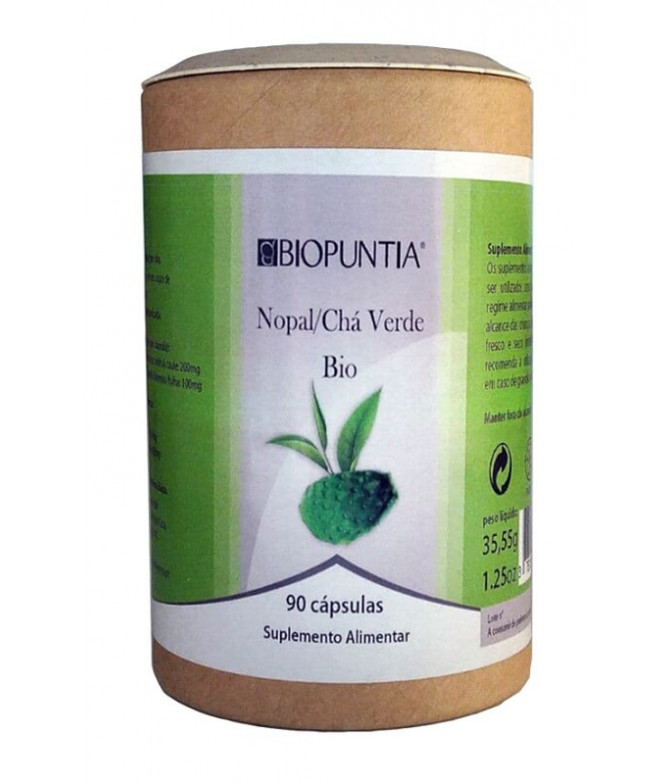 Biopuntia Nopal Chá Verde BIO 90un
