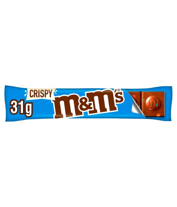M&M Tablete Chocolate Crispy 31gr