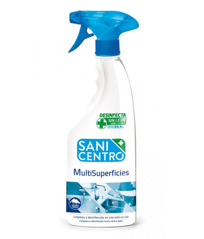 Sani Centro Detergente Multisuperfície Spray 750ml