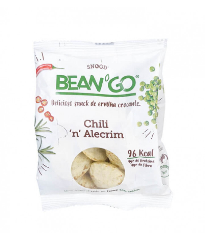 Bean'Go Snack Ervilha Chili Alecrim 25gr