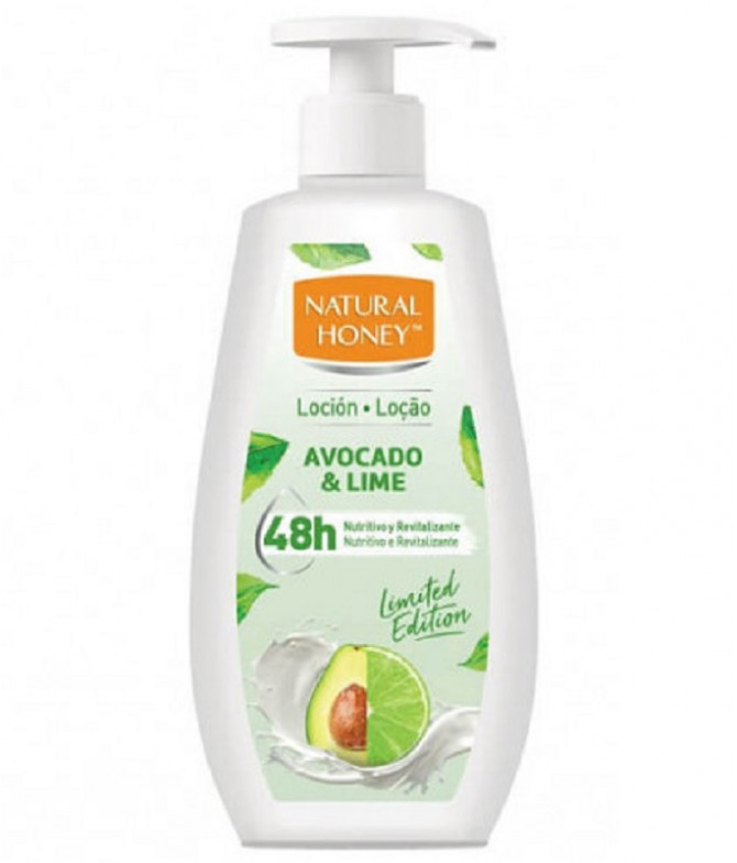 Natural Honey Loção Corporal Abacate Lima 400ml