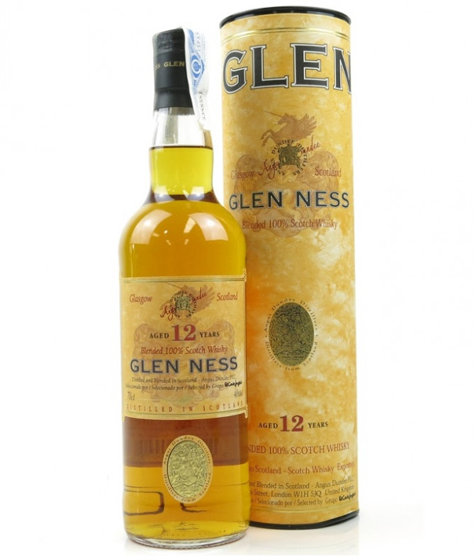 Glen Ness Blended Scotch Whisky 12 Años 70cl T