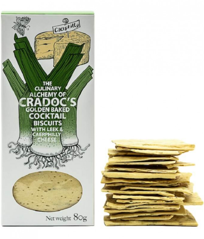 Cradoc's Cracker Espinacas Semillas Apio 80gr