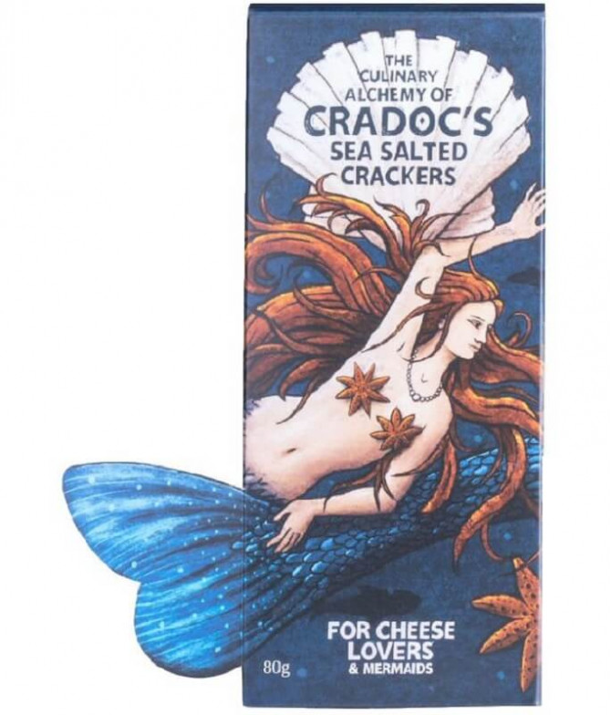 Cradoc's Cracker Sal Marinho 80gr