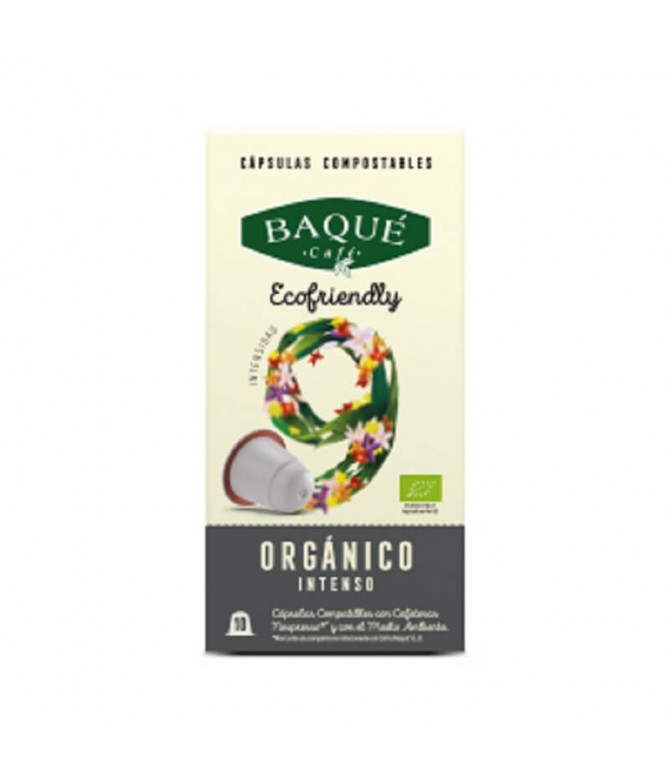 Baqué Café Orgânico Intenso Ecofriendly 10un Baqué Café Orgânico Intenso Ecofriendly 10un