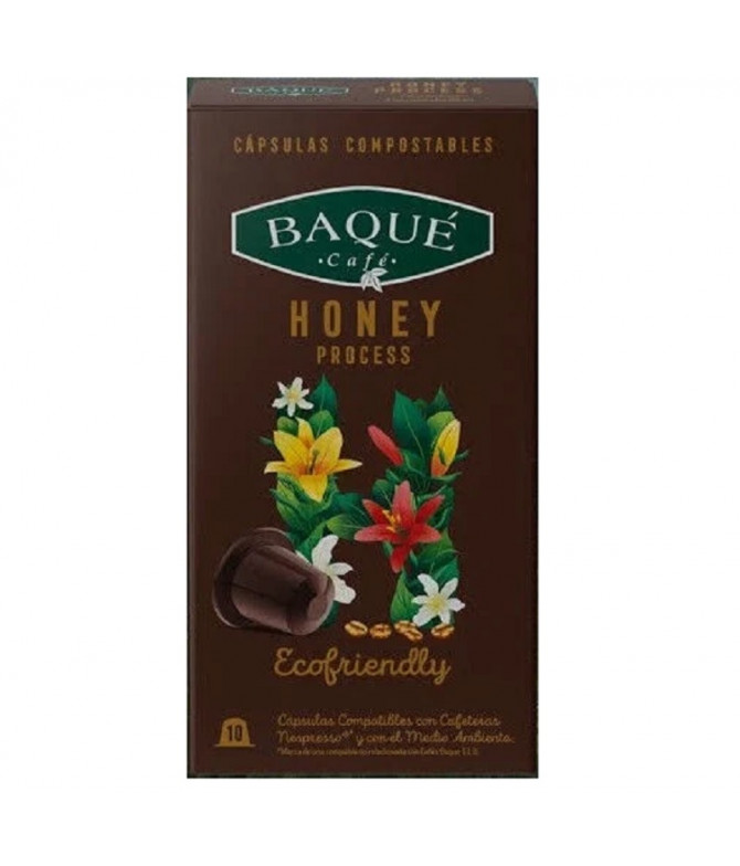 Baqué Café Honey Ecofriendly 10un