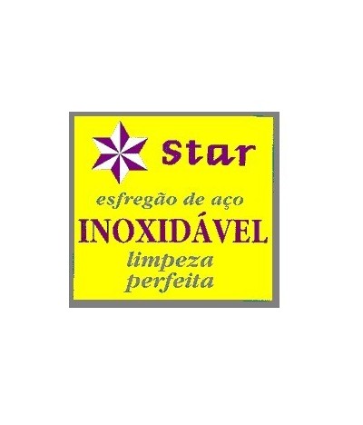 Star Esfregão em Aço Inoxidável 1un