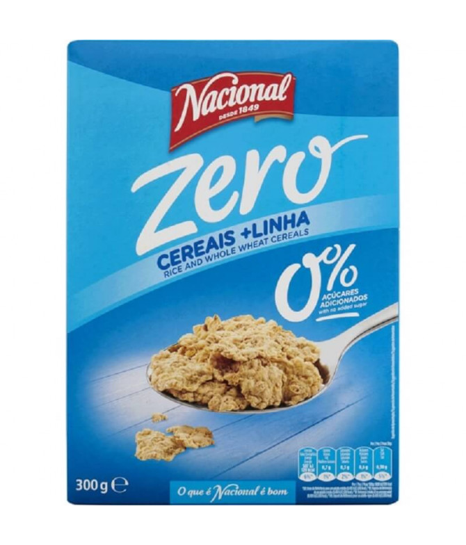 Nacional Zero Cereais +Linha 300gr