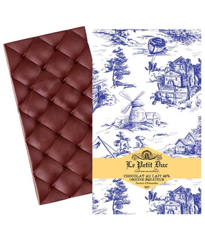 Le Petit Duc Chocolate Leite Equador BIO 70gr
