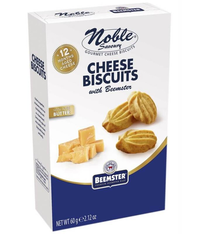 Noble Savoury Galleta Queso Beemster 60gr T