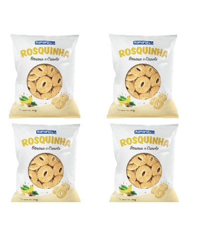 PACK 4 Itamaraty Rosquinha Banana Canela 310gr