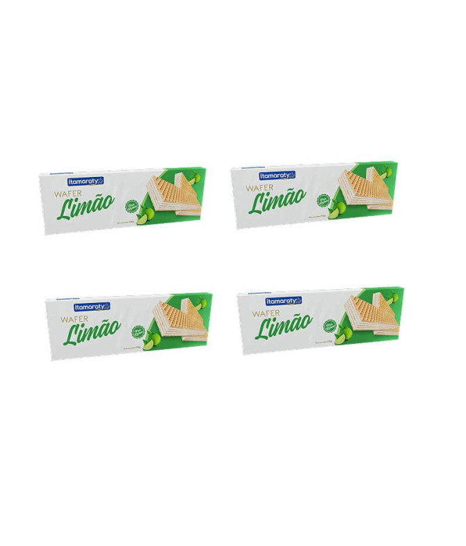PACK 4 Itamaraty Barquillo Limón 110gr T PACK 4 Itamaraty Barquillo Limón 110gr T