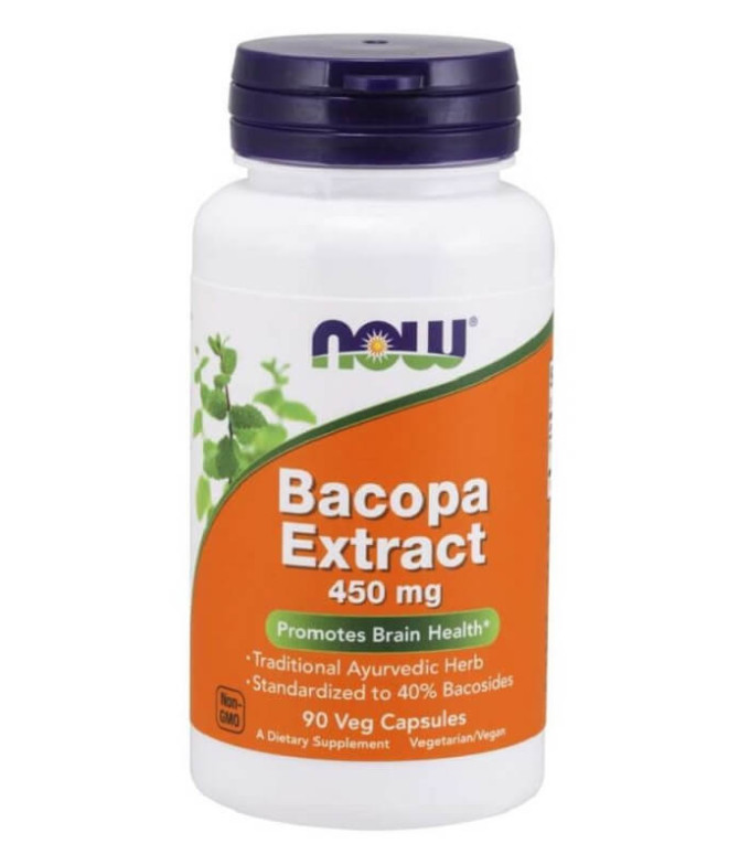 Now Bacopa Extract 450mg 90un T