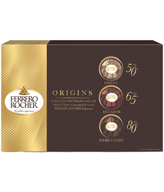 Ferrero Rocher Bombón Origins Dark 15un T
