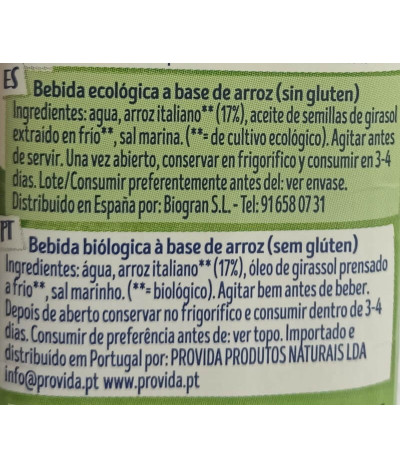 Isola Bio Bebida Arroz 250ml