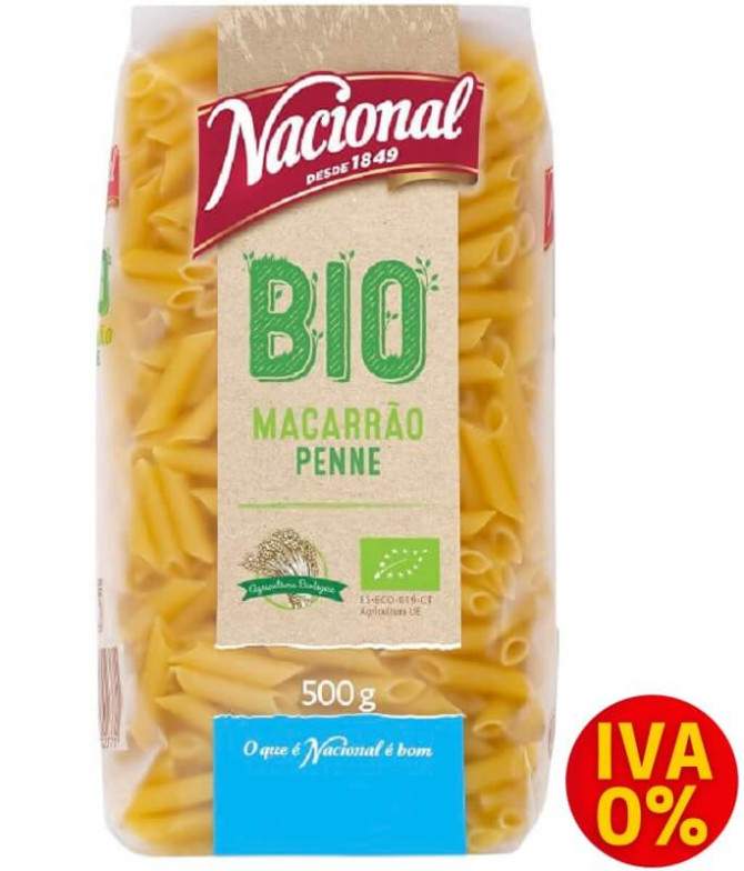 Nacional Macarrão BIO 500gr