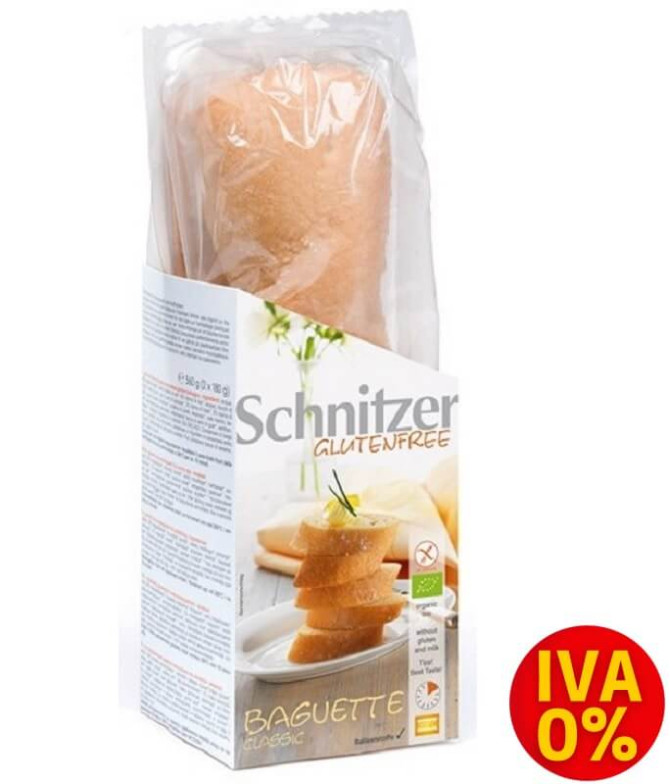 Schnitzer Baguete Clásica BIO 360gr t