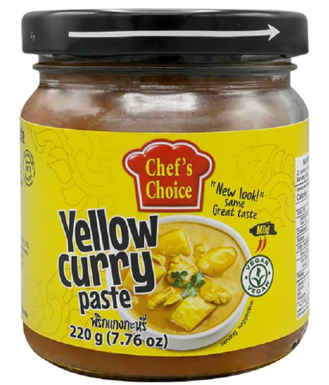 Chef's Choice Pasta Caril Amarelo 220gr