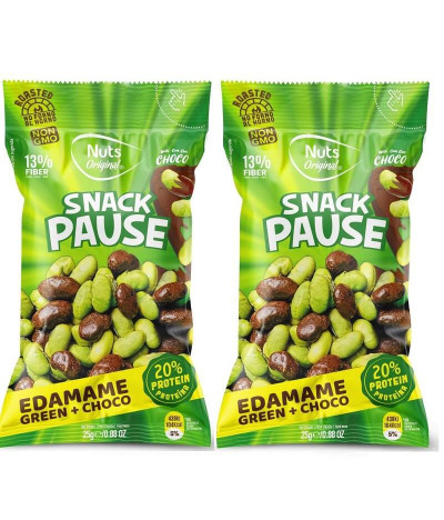 PACK 2 Fruut Edamame Green Choco 25gr