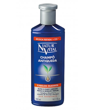Natur Vital Champô Antiqueda Cabelos Oleosos 300ml