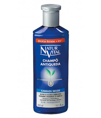 Natur Vital Champô Antiqueda Cabelos Secos 300ml