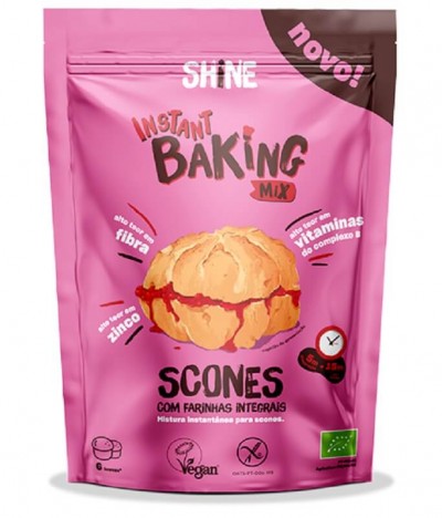 Shine Instant Baking Mix Scones BIO 300gr T