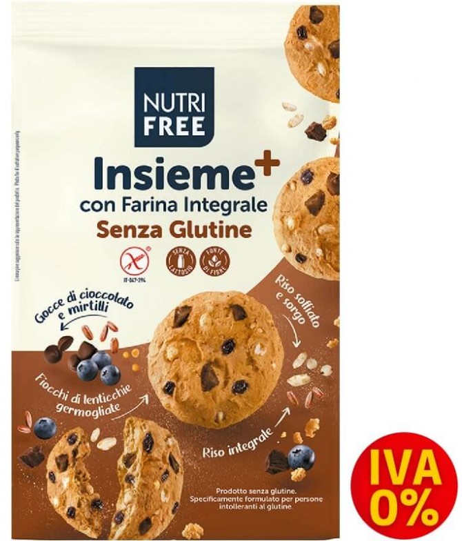 Nutrifree Insieme+ Biscoito Integral 250gr