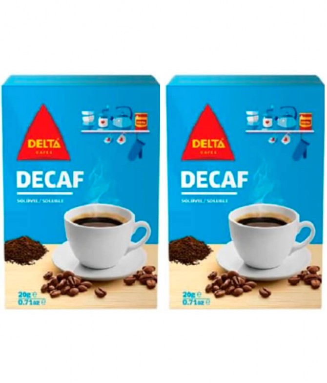 Compre PACK 2 Delta Café Descafeinado Soluble 10x2gr