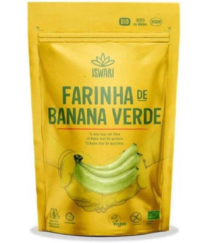 Iswari Harina Plátano Verde BIO 125gr T