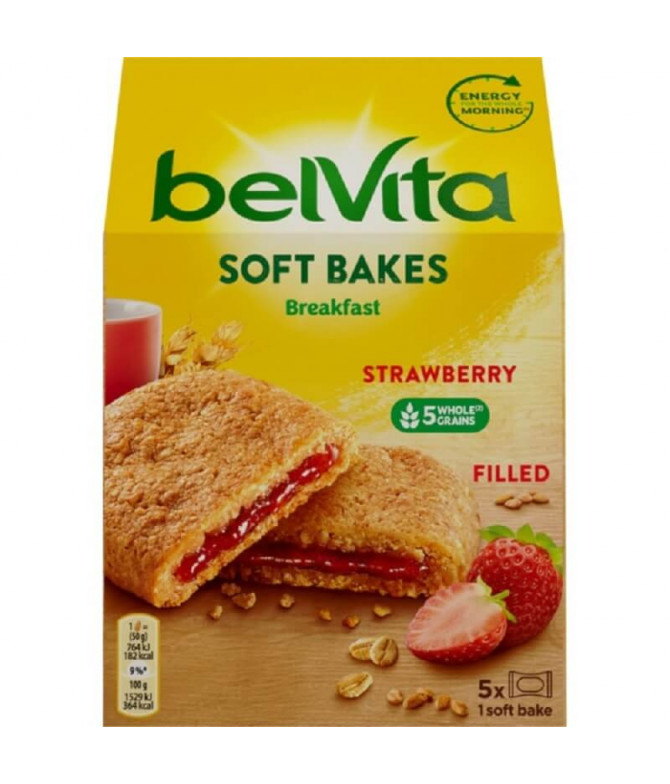 Belvita Galleta Soft Bakes Fresa 250gr T