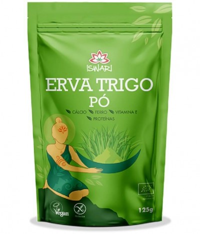 Iswari Erva Trigo Pó BIO 125gr