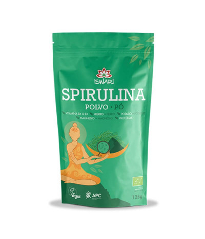 Iswari Spirulina Polvo BIO 125gr T