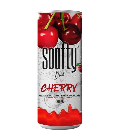 Soofty Drink Água Gás Cereja 33cl