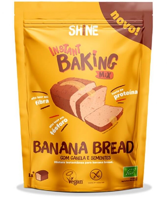 Shine Mix Pão Banana BIO 350gr