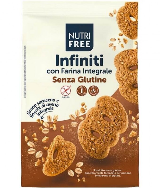 Nutrifree Infiniti Biscoito Integral 250gr