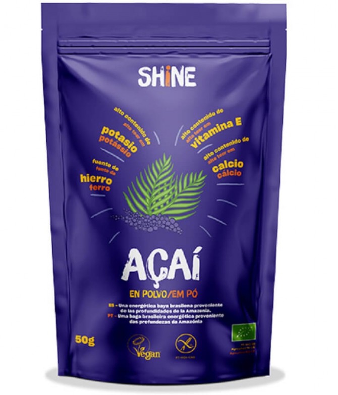 Shine Açaí Polvo BIO 50gr