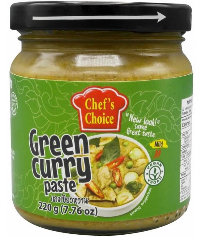 Chef's Choice Pasta Curry Verde 220gr T