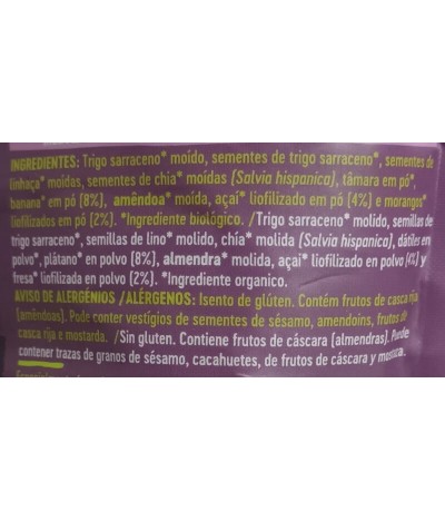 Iswari Despertar Buda Açaí Banana Morango BIO 360gr