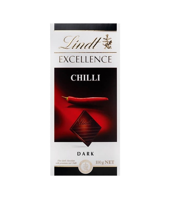 Lindt Excellence Chocolate Preto Chilli 100gr