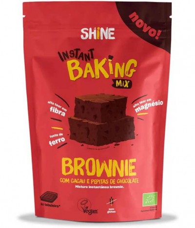 Shine Mix Brownie Cacao Pepitas Chocolate BIO 350gr T