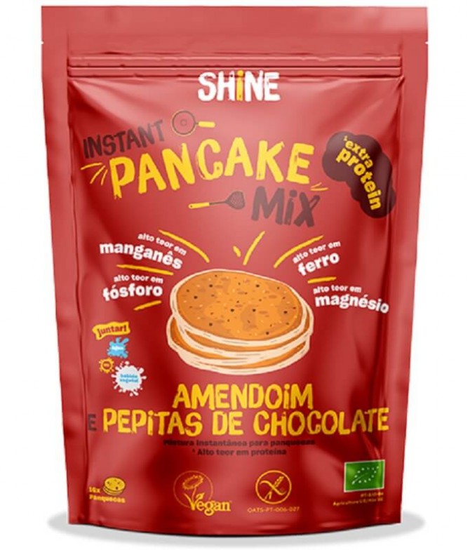 Shine Mix Panqueca Amendoim Chocolate BIO 400gr