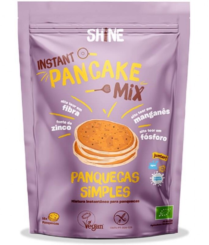 Shine Mix Panqueca Instantânea Simples BIO 400gr