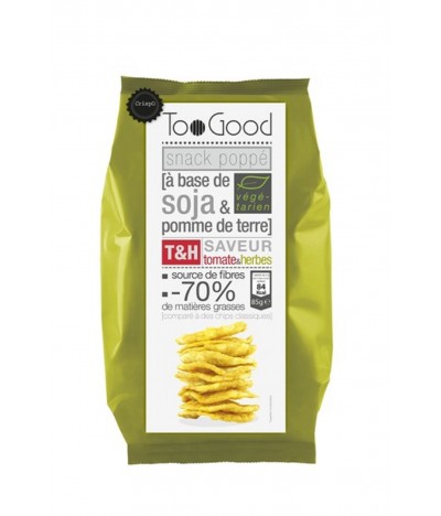 Too Good Snack Soja Tomate & Ervas S/GLÚTEN 85gr